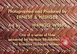 Image of reed and palm Mexico, 1941, second 24 stock footage video 65675026499