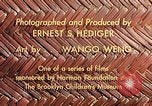 Image of reed and palm Mexico, 1941, second 25 stock footage video 65675026499