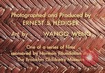 Image of reed and palm Mexico, 1941, second 29 stock footage video 65675026499