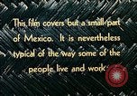 Image of reed and palm Mexico, 1941, second 32 stock footage video 65675026499