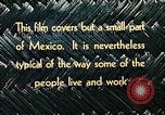 Image of reed and palm Mexico, 1941, second 34 stock footage video 65675026499