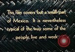 Image of reed and palm Mexico, 1941, second 40 stock footage video 65675026499