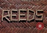 Image of use of Reed and Palm Mexico, 1941, second 6 stock footage video 65675026500
