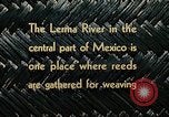 Image of use of Reed and Palm Mexico, 1941, second 25 stock footage video 65675026500