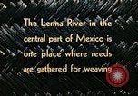 Image of use of Reed and Palm Mexico, 1941, second 37 stock footage video 65675026500