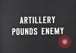 Image of U.S. Army fires 155mm howitzers during the Korean War Korea, 1951, second 5 stock footage video 65675026520