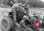 Image of U.S. Army fires 155mm howitzers during the Korean War Korea, 1951, second 41 stock footage video 65675026520