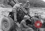Image of U.S. Army fires 155mm howitzers during the Korean War Korea, 1951, second 42 stock footage video 65675026520