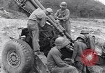 Image of U.S. Army fires 155mm howitzers during the Korean War Korea, 1951, second 43 stock footage video 65675026520