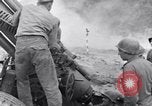 Image of U.S. Army fires 155mm howitzers during the Korean War Korea, 1951, second 53 stock footage video 65675026520
