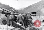 Image of U.S. Army fires 155mm howitzers during the Korean War Korea, 1951, second 57 stock footage video 65675026520
