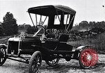 Image of Ford car Michigan United States USA, 1914, second 17 stock footage video 65675026578