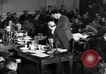 Image of Screen writer Morrie Ryskind testifies at HUAC hearing Washington DC USA, 1947, second 8 stock footage video 65675026584