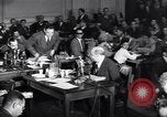 Image of Screen writer Morrie Ryskind testifies at HUAC hearing Washington DC USA, 1947, second 12 stock footage video 65675026584