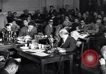 Image of Screen writer Morrie Ryskind testifies at HUAC hearing Washington DC USA, 1947, second 14 stock footage video 65675026584