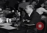Image of Screen writer Morrie Ryskind testifies at HUAC hearing Washington DC USA, 1947, second 19 stock footage video 65675026584