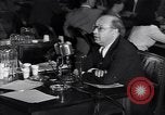 Image of Screen writer Morrie Ryskind testifies at HUAC hearing Washington DC USA, 1947, second 30 stock footage video 65675026584