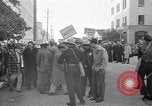 Image of Hollywood workers strike Hollywood Los Angeles California USA, 1947, second 62 stock footage video 65675026593
