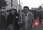 Image of woman strikers arrested Hollywood Los Angeles California USA, 1947, second 41 stock footage video 65675026596