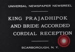 Immagine di Re Prajadhipok Scarborough New York USA, 1931, secondo 3 filmato di repertorio 65675026599