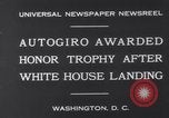 Image Avion d'autogyres Washington DC USA, 1931, de la seconde 7 séquences d'archives historiques vidéo 65675026600