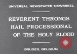 Image rite religieux annuel Brugge Belgique, 1931, de la seconde 3 séquences d'archives historiques vidéo 65675026601