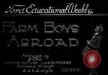 Image Les garçons de ferme du Texas d' agriculture dans d'autres états United States USA, 1920, de la seconde 1 séquences d'archives historiques vidéo 65675026607