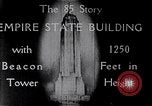 Image Empire State Building New York City USA, 1930, de la seconde 5 séquences d'archives historiques vidéo 65675026625