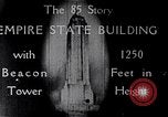 Image Empire State Building New York City USA, 1930, de la seconde 6 séquences d'archives historiques vidéo 65675026625