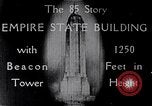 Image Empire State Building New York City USA, 1930, de la seconde 7 séquences d'archives historiques vidéo 65675026625