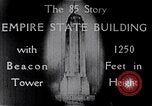 Image Empire State Building New York City USA, 1930, de la seconde 10 séquences d'archives historiques vidéo 65675026625