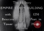 Image Empire State Building New York City USA, 1930, de la seconde 12 séquences d'archives historiques vidéo 65675026625