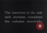 Image of metal beam construction Pennsylvania United States USA, 1930, second 3 stock footage video 65675026634