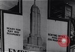 Image of Empire State Building New York City USA, 1930, second 3 stock footage video 65675026636