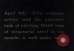 Image of Empire State Building construction New York City USA, 1930, second 1 stock footage video 65675026637