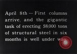 Image of Empire State Building construction New York City USA, 1930, second 6 stock footage video 65675026637