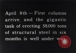 Image of Empire State Building construction New York City USA, 1930, second 11 stock footage video 65675026637
