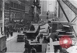 Image of Empire State Building construction New York City USA, 1930, second 24 stock footage video 65675026637