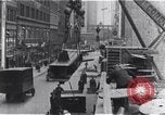 Image of Empire State Building construction New York City USA, 1930, second 25 stock footage video 65675026637