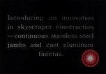 Image of Empire State Building construction New York City USA, 1930, second 4 stock footage video 65675026642