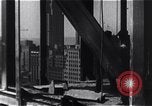 Image of Empire State Building construction New York City USA, 1930, second 40 stock footage video 65675026642