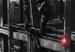 Image of Empire State Building construction New York City USA, 1930, second 46 stock footage video 65675026642