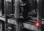 Image of Empire State Building construction New York City USA, 1930, second 47 stock footage video 65675026642