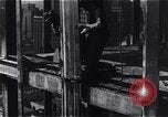 Image of Empire State Building construction New York City USA, 1930, second 49 stock footage video 65675026642