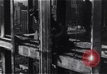 Image of Empire State Building construction New York City USA, 1930, second 57 stock footage video 65675026642