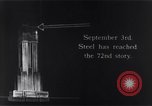 Standbild Bau des Empire State Building New York City USA, 1930, aus Sekunde 7 historischem Filmmaterial Videoclip 65675026647