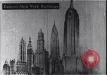 Image of Empire State Building under construction New York City USA, 1931, second 8 stock footage video 65675026651