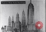 Image of Empire State Building under construction New York City USA, 1931, second 9 stock footage video 65675026651