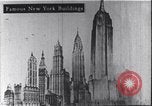 Image of Empire State Building under construction New York City USA, 1931, second 13 stock footage video 65675026651