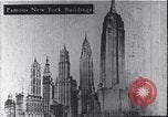 Image of Empire State Building under construction New York City USA, 1931, second 19 stock footage video 65675026651